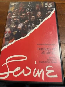Portrait of an Artist Jack Levine Vol. 5 VHS Home Vision - Picture 1 of 2