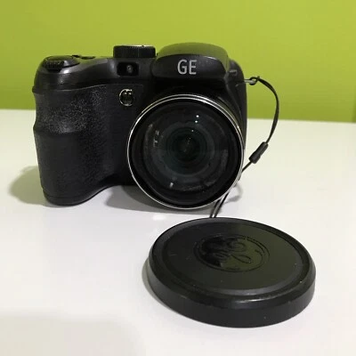 GE X5 Image Stabilization Digital Video Camera + SD Card 14.1MP 15x Optical Zoom - Image 1 of 4