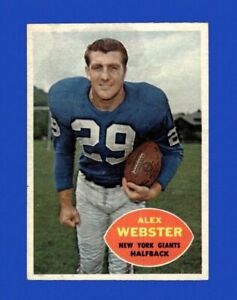 1960 Topps #75 Alex Webster New York Giants