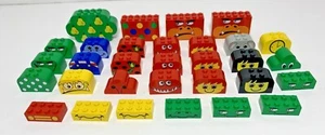 Lego 31x gemischte bedruckte Steine Monster Menschen Gesichter gemischt Konvolut A - Bild 1 von 14