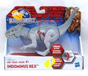 NIB Jurassic World Bashers & Biters Indominus Rex Figure - Imagen 1 de 5