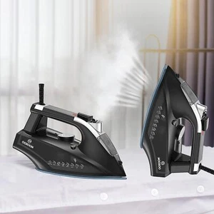 Good-Moosoo Steam Iron, 1800W Portable Steam-Dry Iron for Clothes, Lightweight A - Picture 1 of 6
