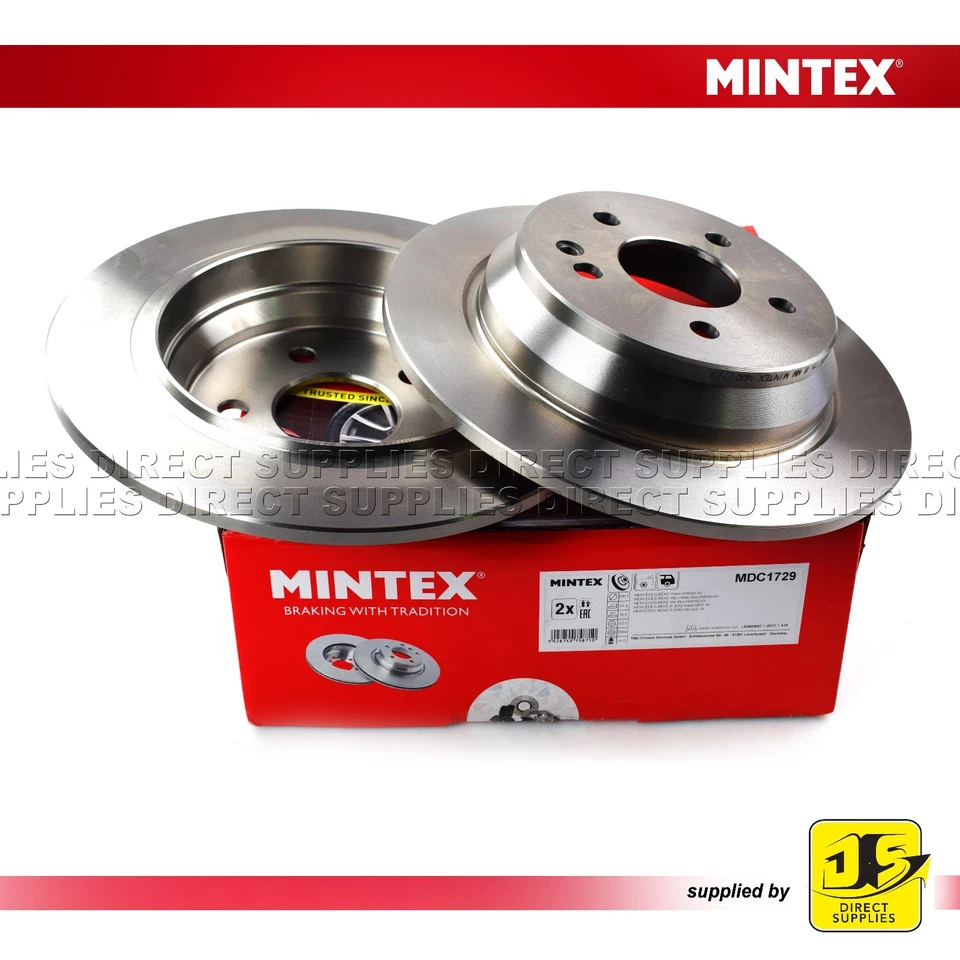 MERCEDES BENZ VIANO VITO MIXTO VITO MINTEX REAR BRAKE DISC MDC1729 PAIR - Изображение 1 из 1