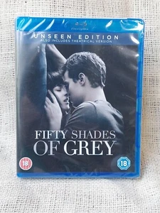 Fifty Shades Of Grey Blu-Ray Unseen Edition (UK IMPORT) [REGION 2] NEW - Imagen 1 de 2