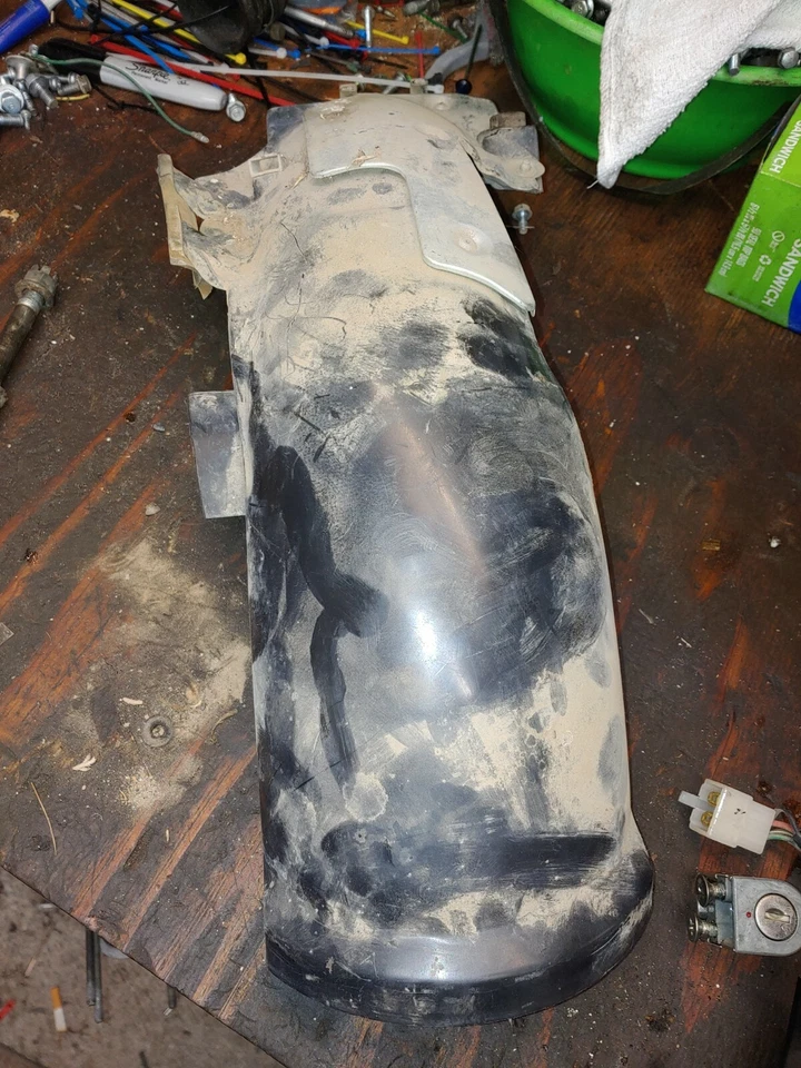 1980 Honda XL100S  rear inner fender - Image 1 of 4