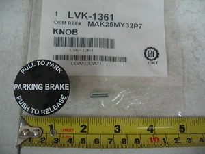 Push Pull Valve Parking Brake Knob PAI # LVK-1361 Ref. # Bendix 240302, 240921 - Picture 1 of 12