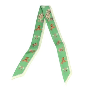 2"x35" Mulberry Silk Hair Ribbons Head Scarf Neckerchief Women Handbag Tie - Picture 1 of 7