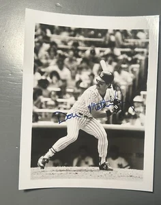 Don Mattingly Autograph Photo Signed 4x5 New York Yankees Fan Mail Response - Picture 1 of 2