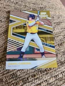 Daniel Cabrera 2020 Elite Extra Edition Prime Numbers Gold Refractor 14/24 - Picture 1 of 10
