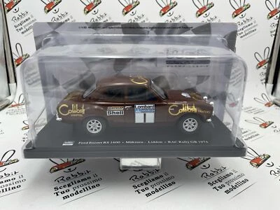 DIE CAST " FORD ESCORT RS 1600 LIDDON RAC RALLY GB 1974 " SCALA 1/24 - Immagine 1 di 4