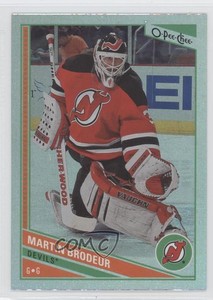 2013-14 O-Pee-Chee Rainbow Foil Martin Brodeur #328 HOF