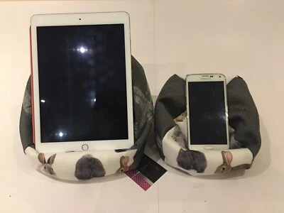 SetX2 Rabbit Bunny iPad Pro, tablet stand kindle cushion, tablet & Phone Holder - Image 1 of 4