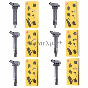 6pcs 90919A2001 OEM NGK Ignition Coils for 2008-2015 LEXUS IS500 SCION XB TOYOTA - Picture 1 of 6