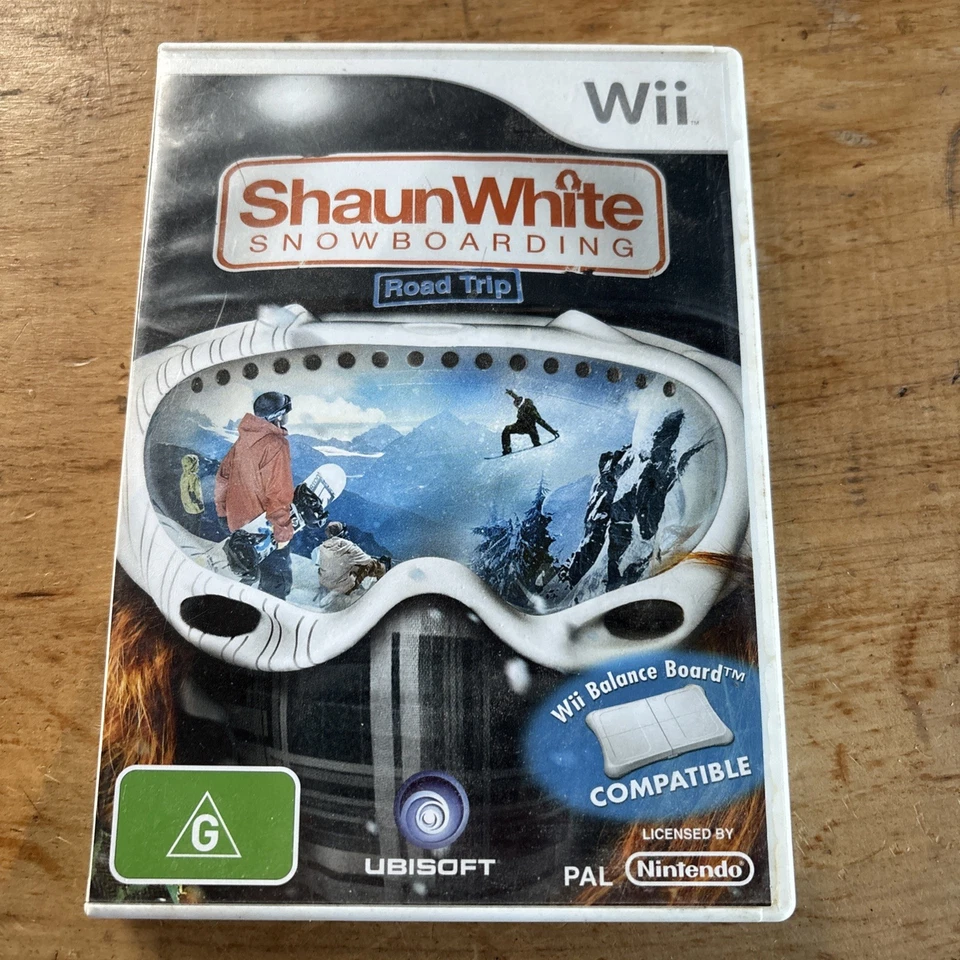 Shaun White Snowboarding Nintendo Wii PAL Complete with Manual Free Post - Image 1 of 4