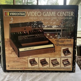 Videostak Video Game Center Organizer Storage VGC-50 Atari Coleco Intellivision