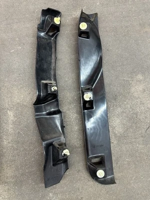 BMW E36 318i 323i 325i 328i CONVERTIBLE REAR SEAT BELT TRIM COVER Tan SET OEM - Image 1 of 4