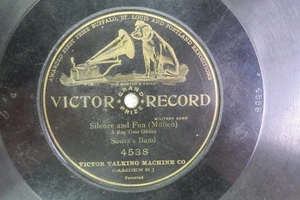 Sousa's Band - VICTOR 4538 - Silence And Fun - A Rag Time Oddity - Picture 1 of 3