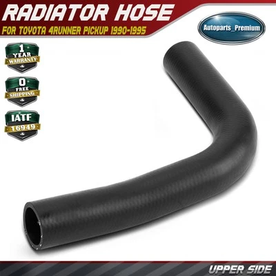 Manguera de radiador superior para camioneta Toyota 4Runner 1990-1995 V6 3,0 L 1657165011 EPDM Foto 1 de 4