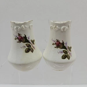 Vintage Keramik Rosenknospen Vase Salz und Pfefferstreuer Japan - Bild 1 von 5