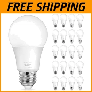 100W LED Light Bulbs, Daylight White, 20-Pack, Non-Dimmable - Picture 1 of 10