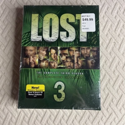 Lost The Complete Third Season 3 Box Set 2007, DVD 7 Discs Brand New Sealed - Image 1 of 4