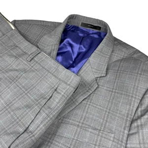 Paul Smith Men’s Kensington Slim Fit Suit Gray Plaid • Italy • 42R US | 38x30 - Picture 1 of 20