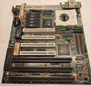 Rare Socket 3 SET Pine Technology PT-431A Motherboard PCI ISA + CPU 8 MB & Bonus - Picture 1 of 12