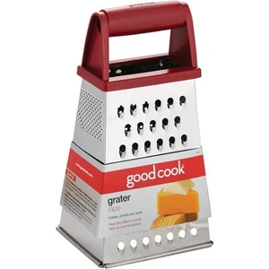 Goodcook 4-Sided Stainless Steel Grater 15601 Goodcook 15601 076753156011 - Picture 1 of 2