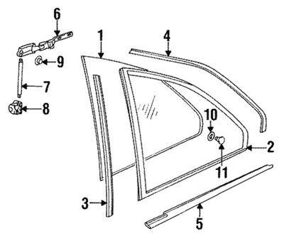 Cubierta derecha original nueva BMW (1992-1999) OE 51368119962 Foto 1 de 4