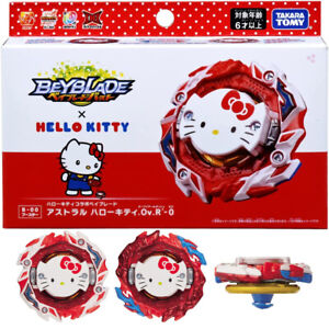 Takara Tomy Astral Hello Kitty Over Revolve'-0 B-00 Beyblade Burst IN STOCK
