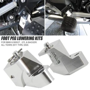 Para BMW K1600GT/GTL K1600B 2011-2020 Conductor Inferior 1.5" Pies Reducción - Imagen 1 de 8