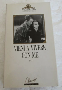 VIENI A VIVERE CON ME Come Live with Me (1941) VHS MGM/UA 1987 📼 - Foto 1 di 4