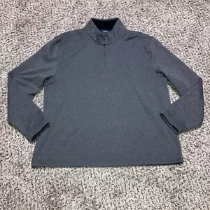 Sudadera Izod Para Hombres 1/4 Cremallera Talla 2XL Gris Pullover - Imagen 1 de 6