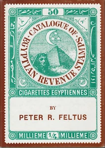 Egyptian Revenue Stamps, by Peter R. Feltus. A priced catalog. Used. - Picture 1 of 2