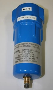 48cfm compressed air oil removal filter for spray painters after their dryer - Picture 1 of 12