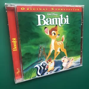 Walt Disney's BAMBI Original Storyteller Children's Animation Film Soundtrack CD - Picture 1 of 8