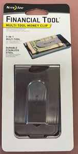 Nite Ize Financial Tool Multi Tool Money Clip MCT-11-R7 Brand New - Picture 1 of 3