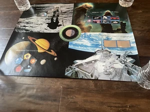 Rare 2000 World Stamp Expo Space Achievement and Exploration Poster - Picture 1 of 5