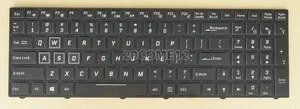 FOR Clevo P955HR P950EP6 P955EP6 P950ER P955ER keyboard Color backlit US Crystal - Picture 1 of 2