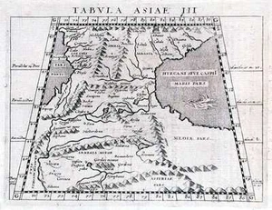 Antike Landkarte, Magini, Tabula Asiae III - Bild 1 von 1