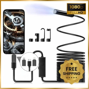 Endoscopio per Smartphone 1080P HD Telecamera Endoscopica Type C iPhone Android  - Foto 1 di 8