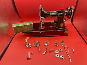 1935 Singer Featherweight 221 with School Bell