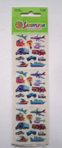 Prismatic trucks planes boats firetruck police package 1 sheet unopen Sandylion - Picture 1 of 3