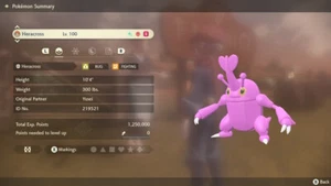 🌈Shiny/Non-shiny Heracross 6IV/EV Alpha🌈Legends Arceus PLA (💯Legal) - Picture 1 of 40