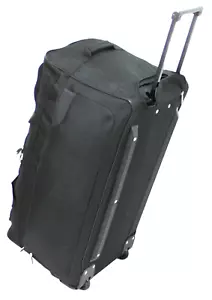30" Large Wheeled Holdall Trolley Travel Luggage Suitcase Duffel Cargo Bag 96L - Picture 1 of 5