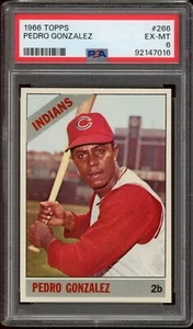 1966 Topps Baseball #266 Pedro Gonzalez PSA 6 - Picture 1 of 2