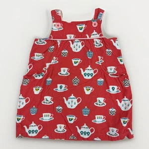 Baby Boden Girl's Tea Cup Corduroy Jumper Dress size 18-24 Months 100% Cotton - Picture 1 of 9