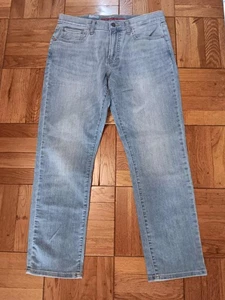 Pantalones de mezclilla rectos atléticos LUCKY BRAND para hombre 410, 32 X 30 elásticos NUEVO - Imagen 1 de 6