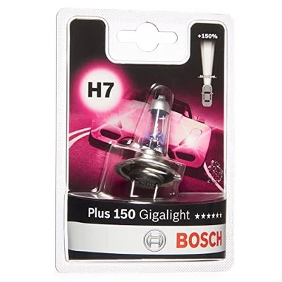 H7 (477) Plus 150 Gigalight Headlight Bulb - 12 V 55 W PX26d - 1 Bulb - Image 1 of 4