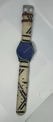 Pre-Owned NIXON The Mod Acetate Blue Dial Watch - A402-300 Analog - Image 1 of 3